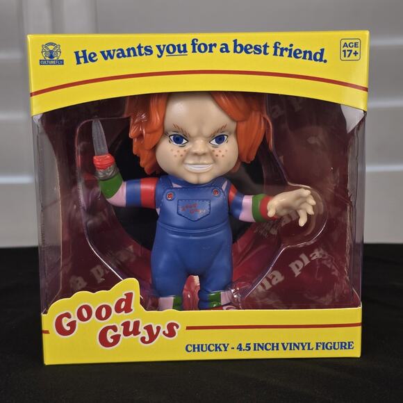 Tiffany And Chucky Good Guys Vinyl Figure 4.5in NEW childs Play Collectible 2025 - Picture 2 of 11